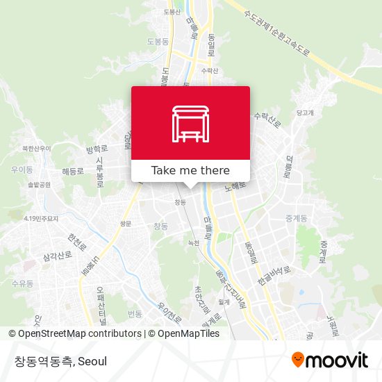 창동역동측 map