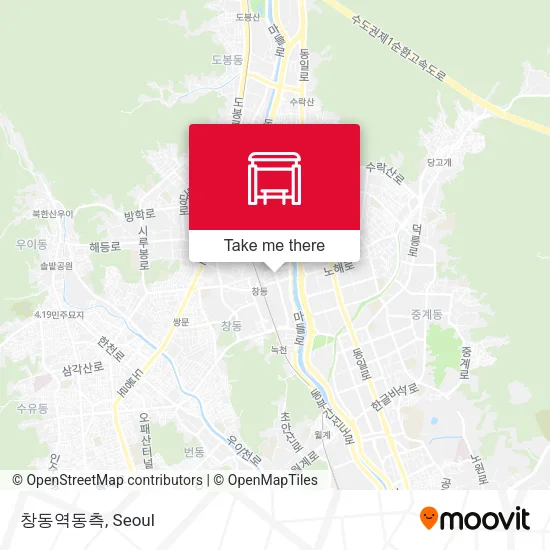 창동역동측 map