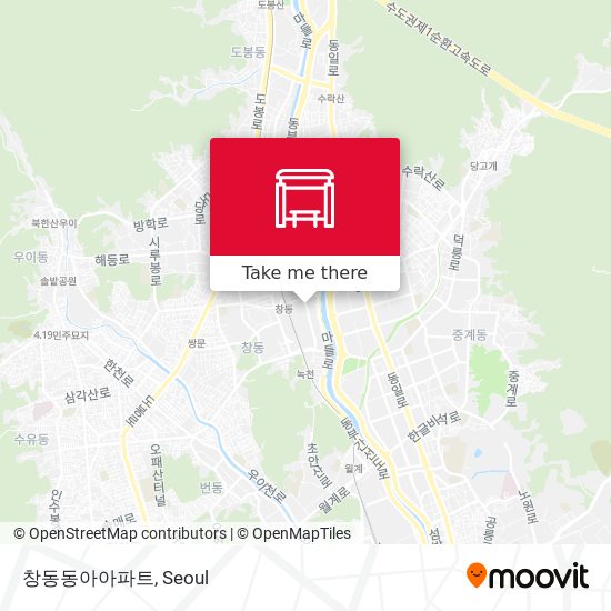 창동동아아파트 map