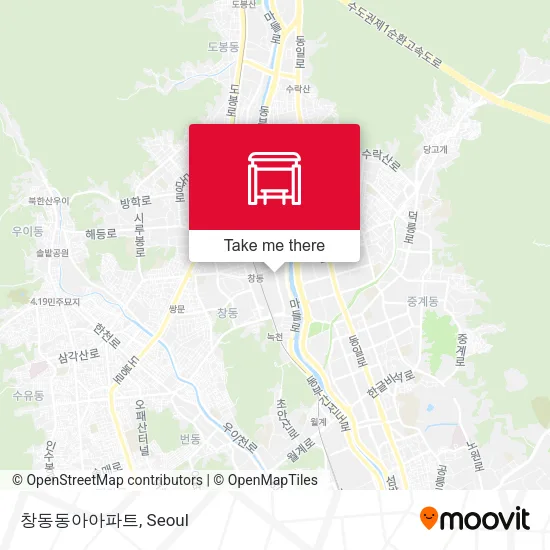 창동동아아파트 map