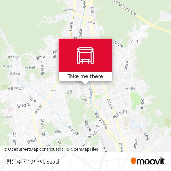 창동주공19단지 map