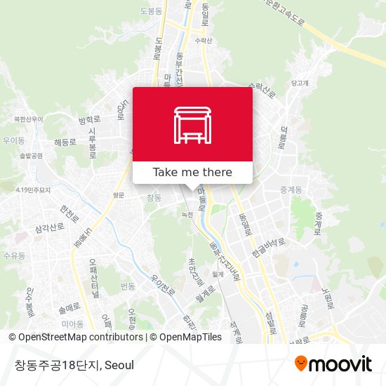 창동주공18단지 map
