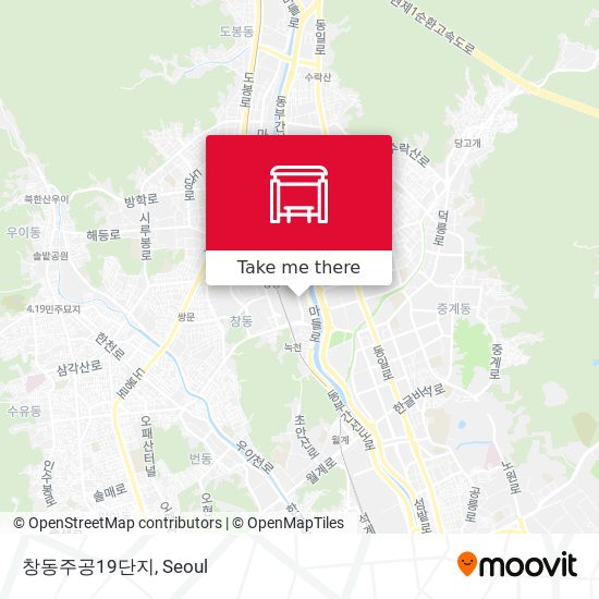 창동주공19단지 map