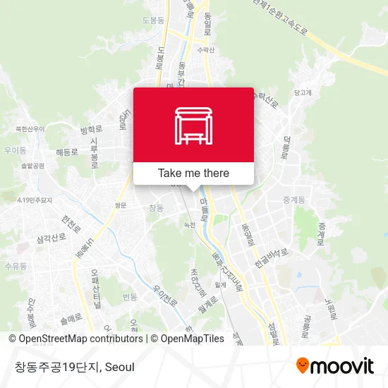 창동주공19단지 map