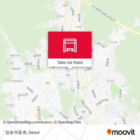 창동역동측 map