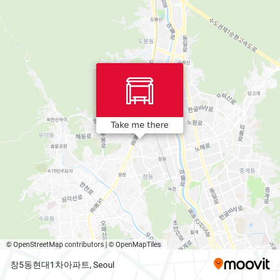 창5동현대1차아파트 map