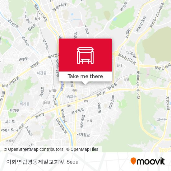 이화연립경동제일교회앞 map