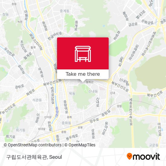 구립도서관체육관 map