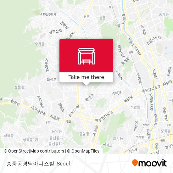 송중동경남아너스빌 map