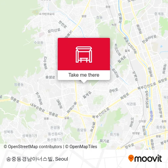 송중동경남아너스빌 map