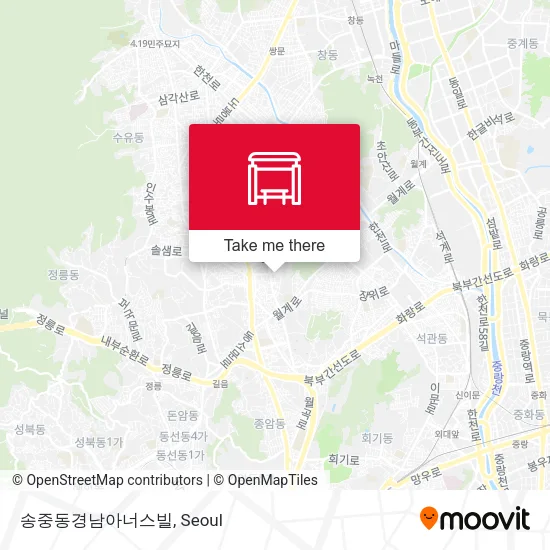 송중동경남아너스빌 map