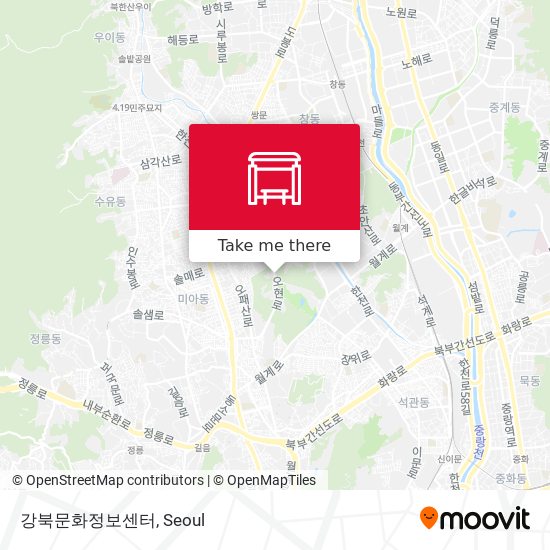 강북문화정보센터 map