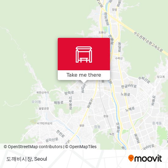 도깨비시장 map