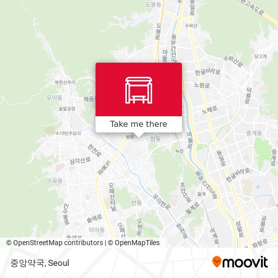 중앙약국 map