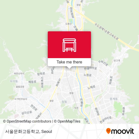서울문화고등학교 map