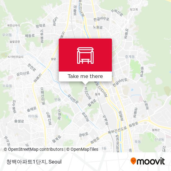 청백아파트1단지 map
