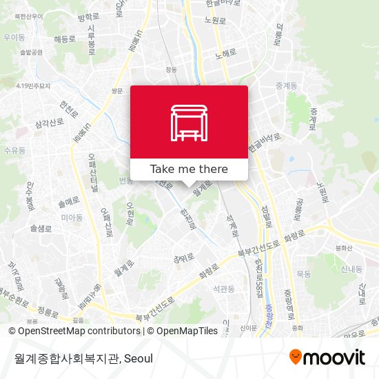 월계종합사회복지관 map