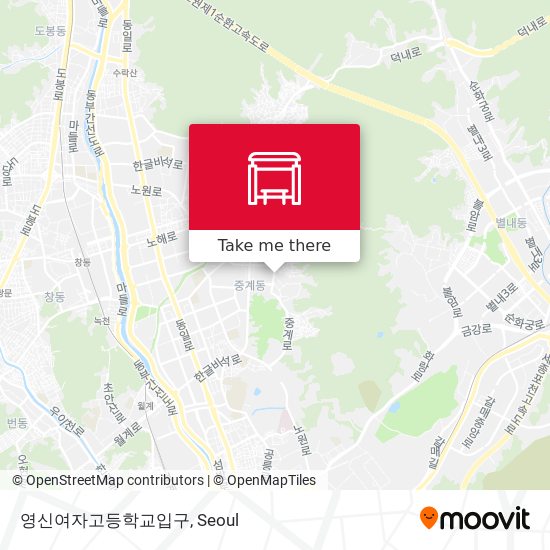 영신여자고등학교입구 map