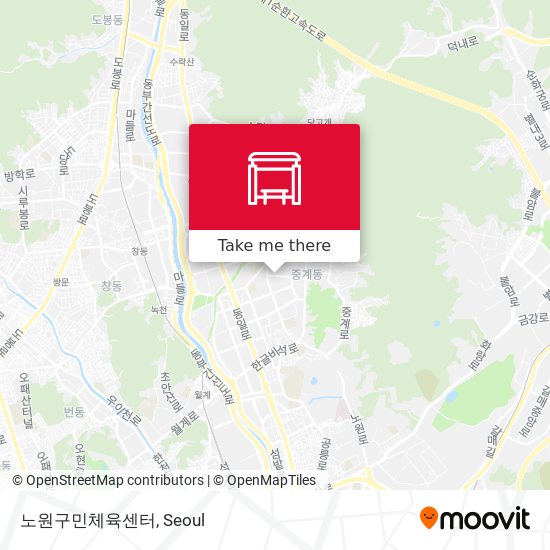노원구민체육센터 map
