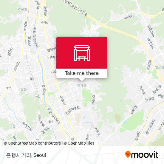 은행사거리 map