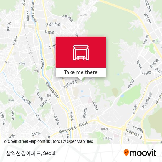 삼익선경아파트 map