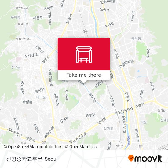 신창중학교후문 map