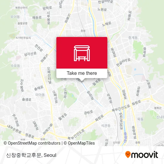 신창중학교후문 map