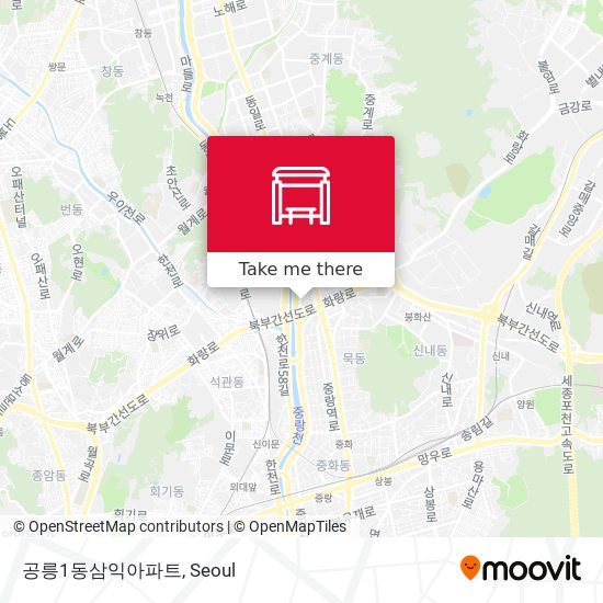 공릉1동삼익아파트 map