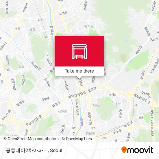 공릉대아2차아파트 map