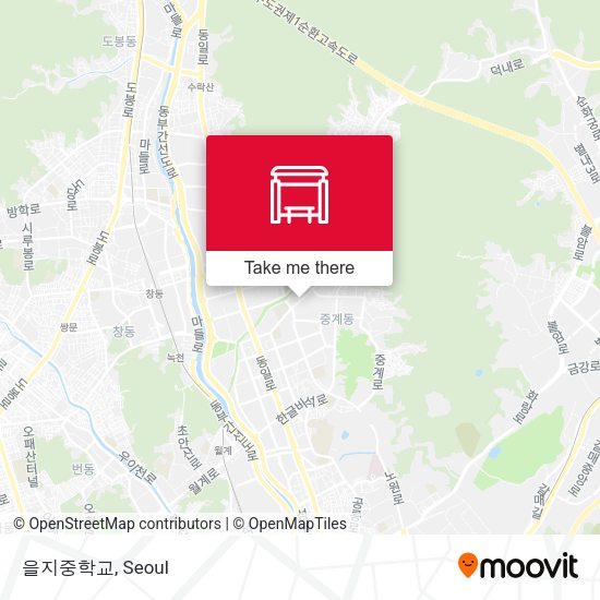 을지중학교 map