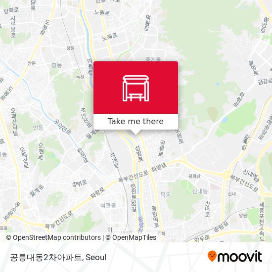 공릉대동2차아파트 map