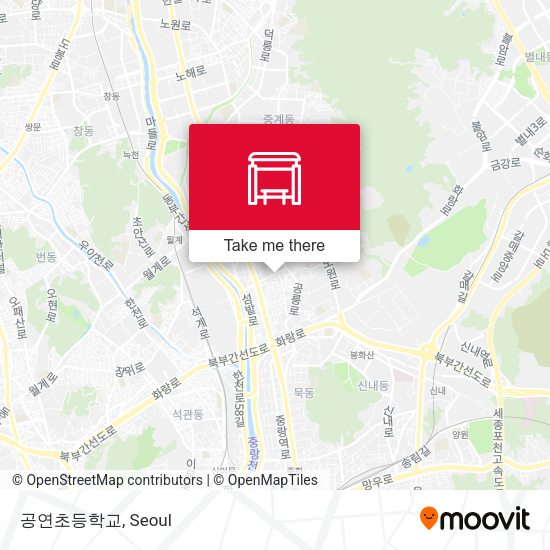 공연초등학교 map