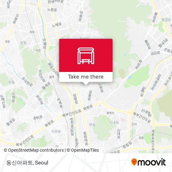 동신아파트 map