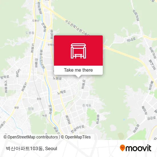 벽산아파트103동 map