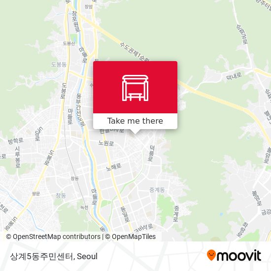상계5동주민센터 map