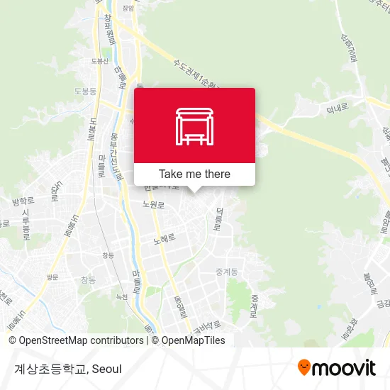 계상초등학교 map
