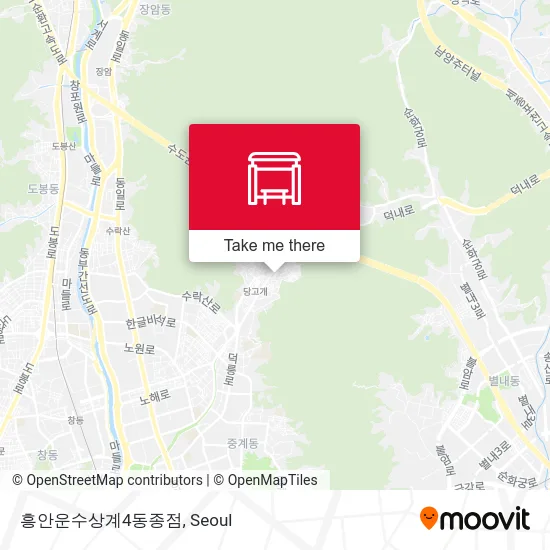 흥안운수상계4동종점 map