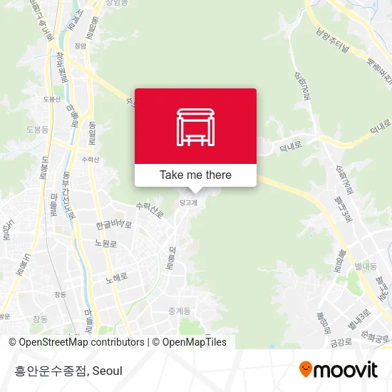 흥안운수종점 map