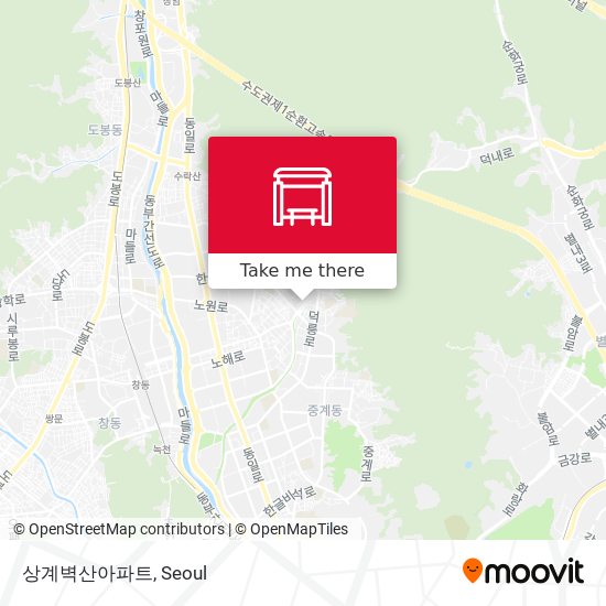 상계벽산아파트 map