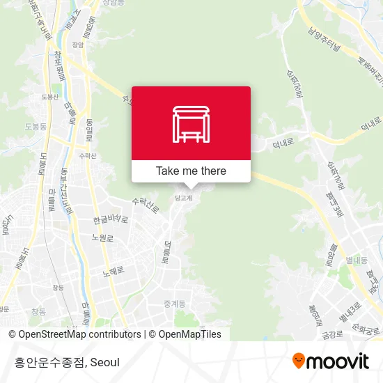 흥안운수종점 map