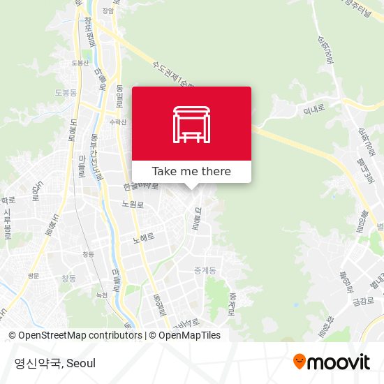 영신약국 map