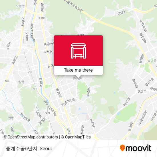 중계주공6단지 map