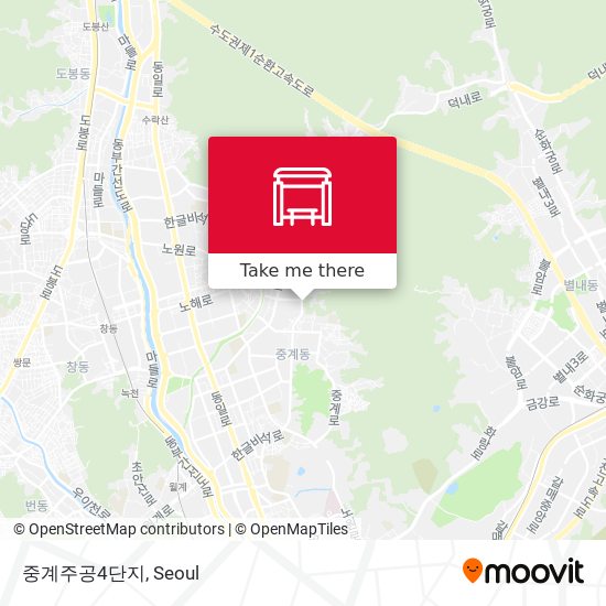 중계주공4단지 map