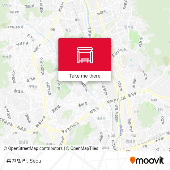 흥진빌라 map