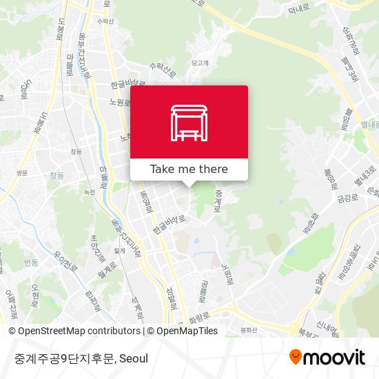 중계주공9단지후문 map