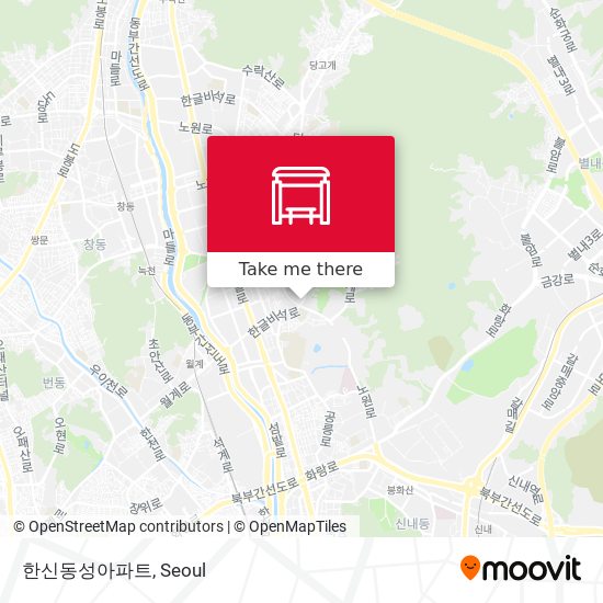한신동성아파트 map