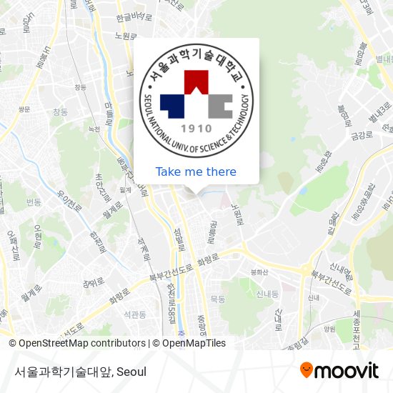 서울과학기술대앞 map