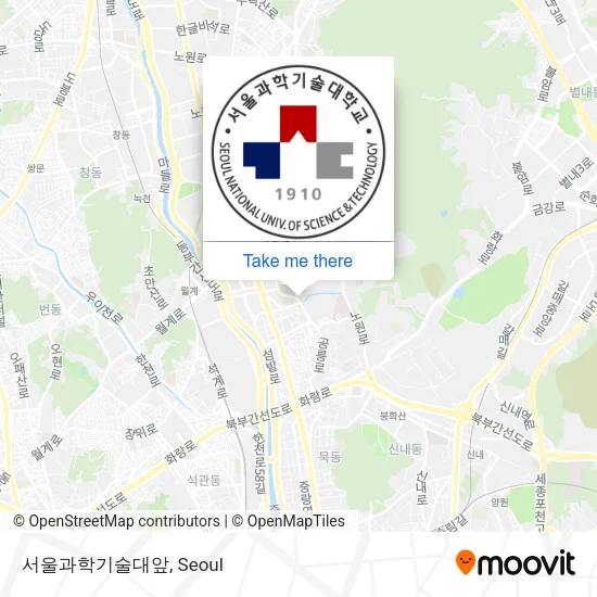 서울과학기술대앞 map