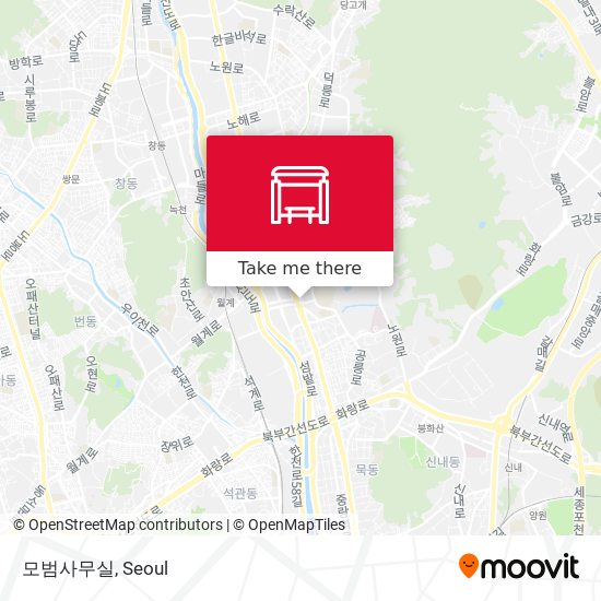 모범사무실 map