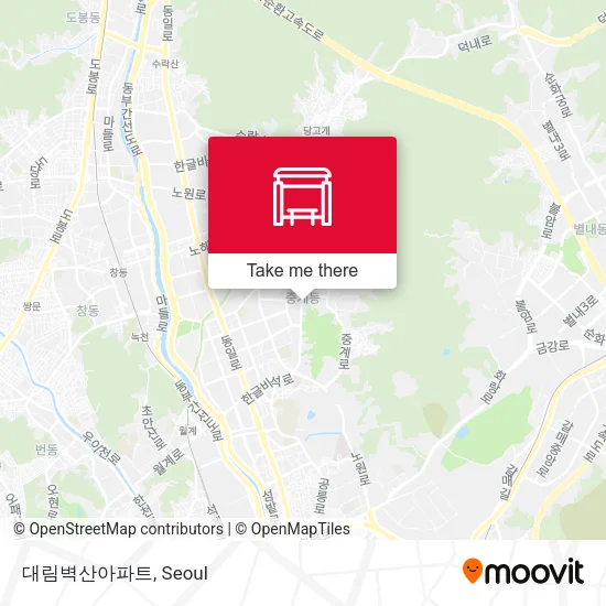 대림벽산아파트 map